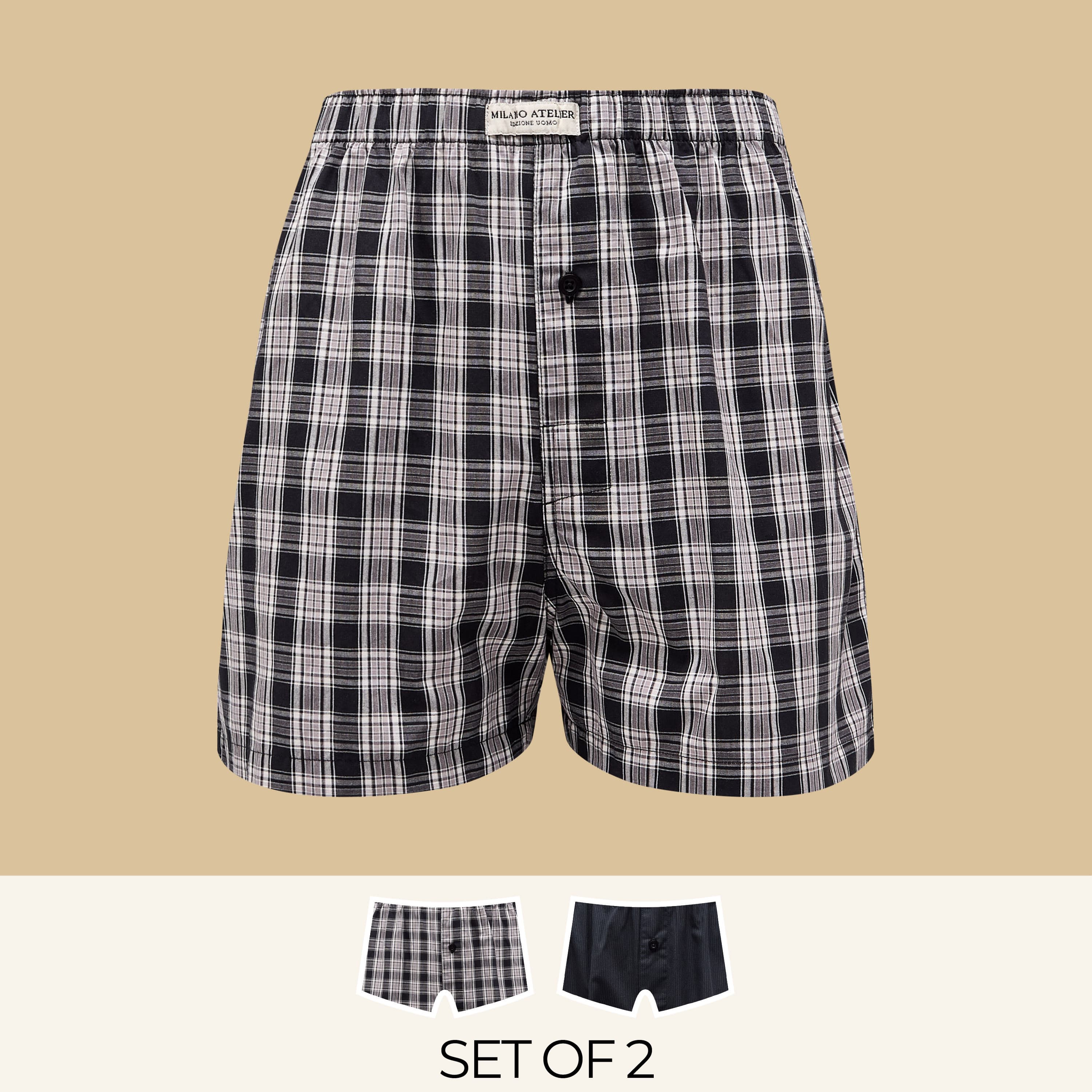Pack of 2 - Assorted Boxers Clothing