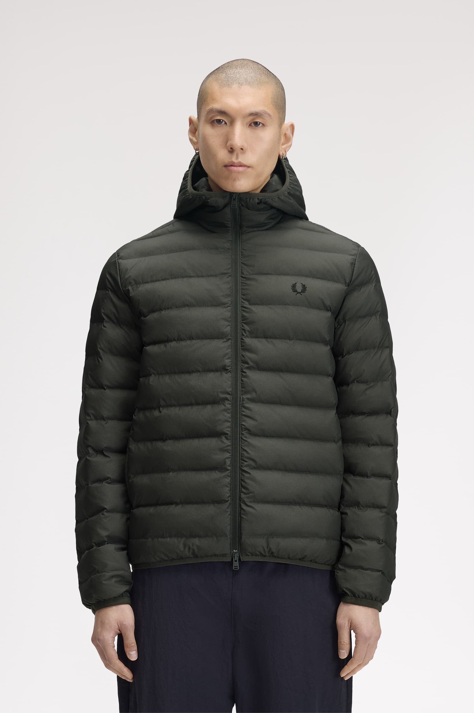 Hooded Insulated Jacket Coats & Jackets