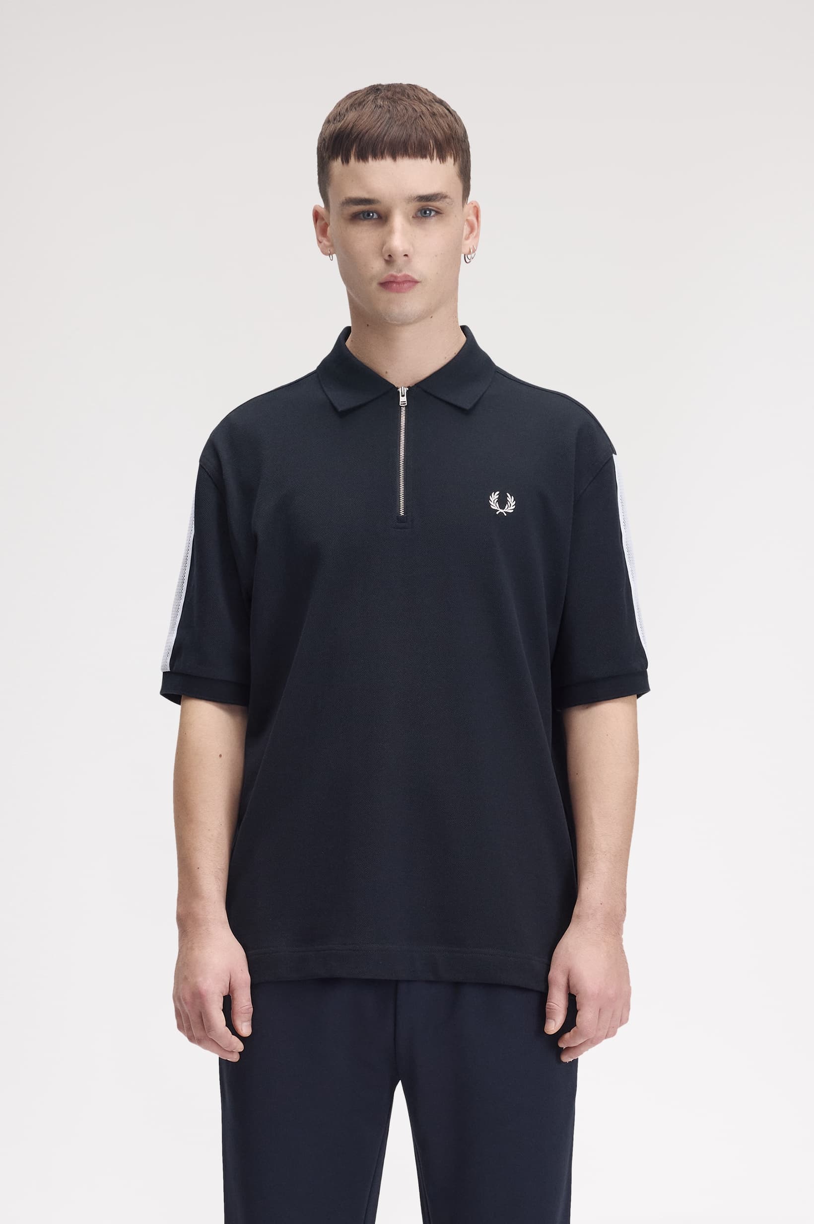 Tennis Net Tape Polo Shirt