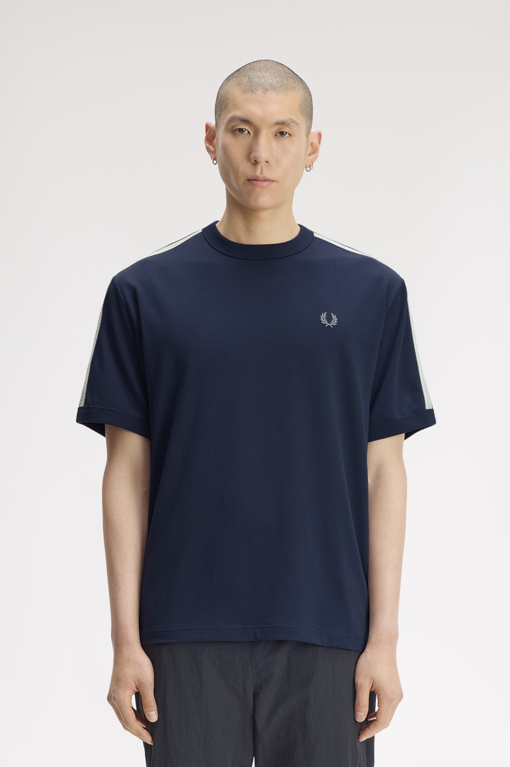Two Tone Mesh Tape T-Shirt