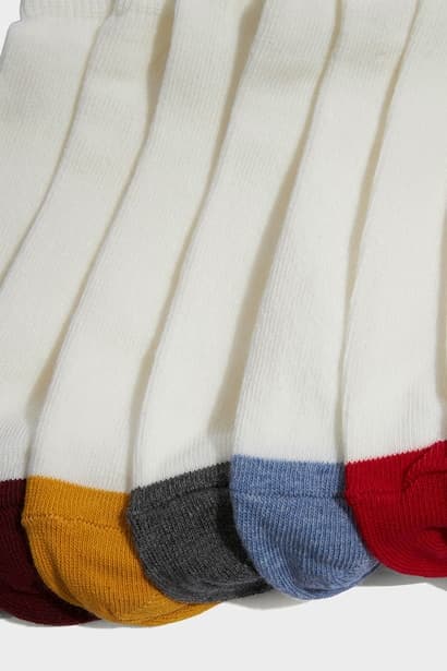 Boy 7 Piece Cotton Ankle Socks (4)