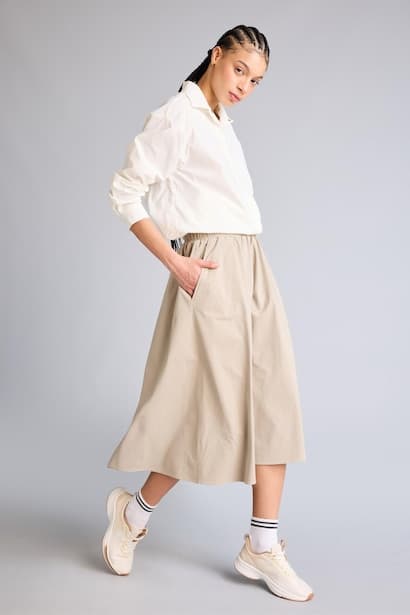 Standard Fit Woven Skirt (4)