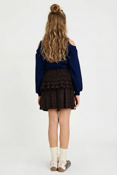 Girl Regular Fit Skirt (3)