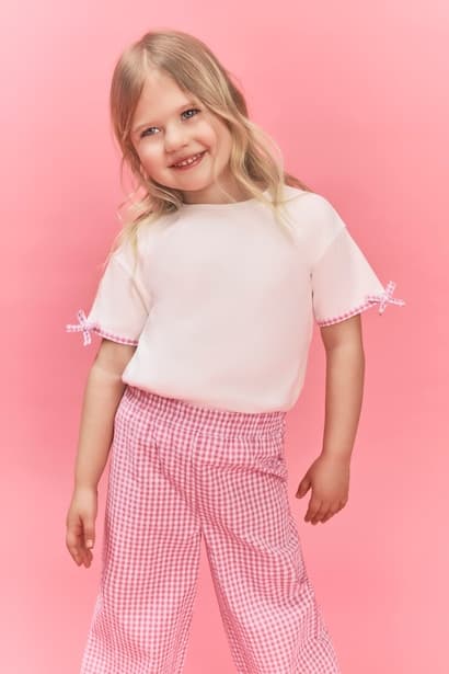 Baby Girl Ribbed 2 Piece Set (٤)