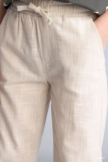 Boy Regular Fit Straight Leg Cotton Trousers (٤)