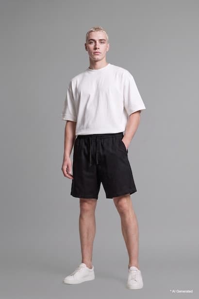 100% Cotton Baggy Fit Shorts