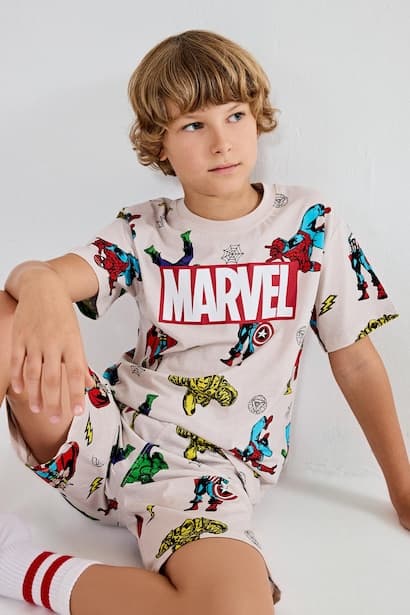2 piece Regular Marvel Comics Knitted Pyjamas Homewear (3)