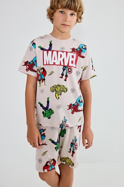 2 piece Regular Marvel Comics Knitted Pyjamas Homewear (4)