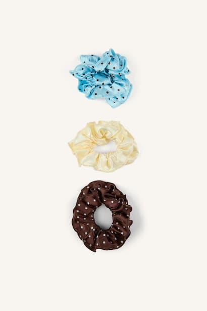 Woman Hair Tie 3 Piece Set Hair Accessories (3)