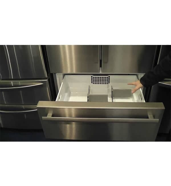 Refrigerator BEKO 539 liter French Doors Digital 4 Doors Silver Model GNE60500X (3)