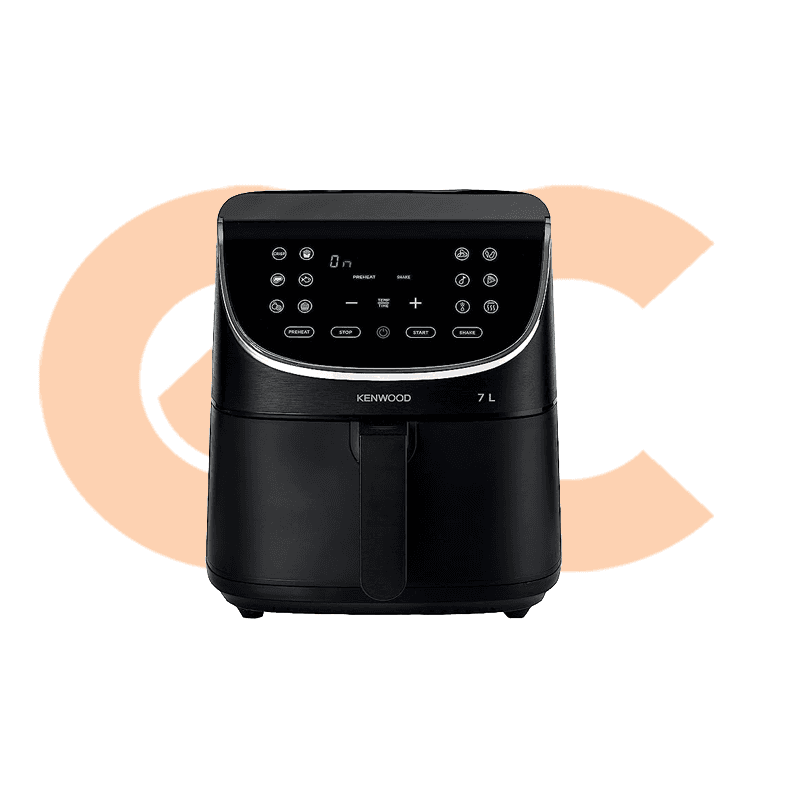 Kenwood Air Fryer Large 7litre /2.8kg Capacity Black Color Model HFP80.000BK