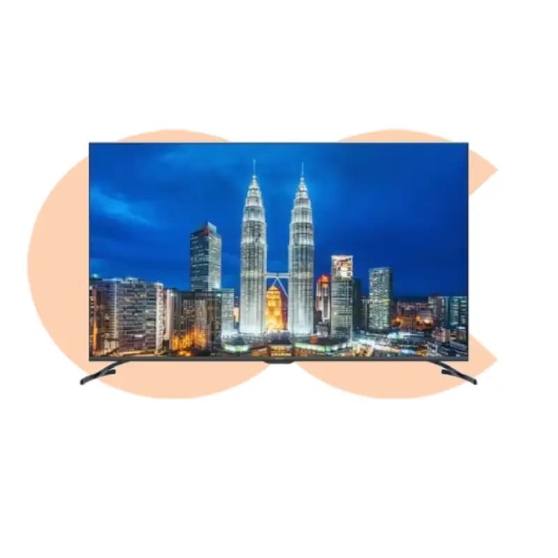 TORNADO 4K Smart Frameless TV 50 Inch Built-In Receiver 50UA3400E