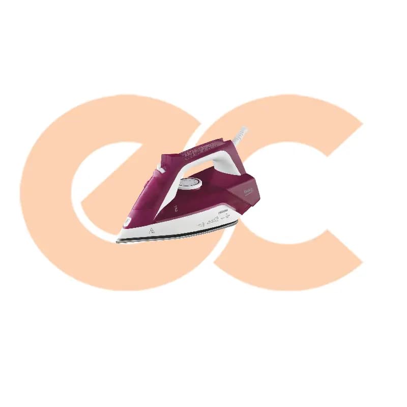 Beko Steam Iron 2600 Watt Burgundy SIM3126R 8914503200