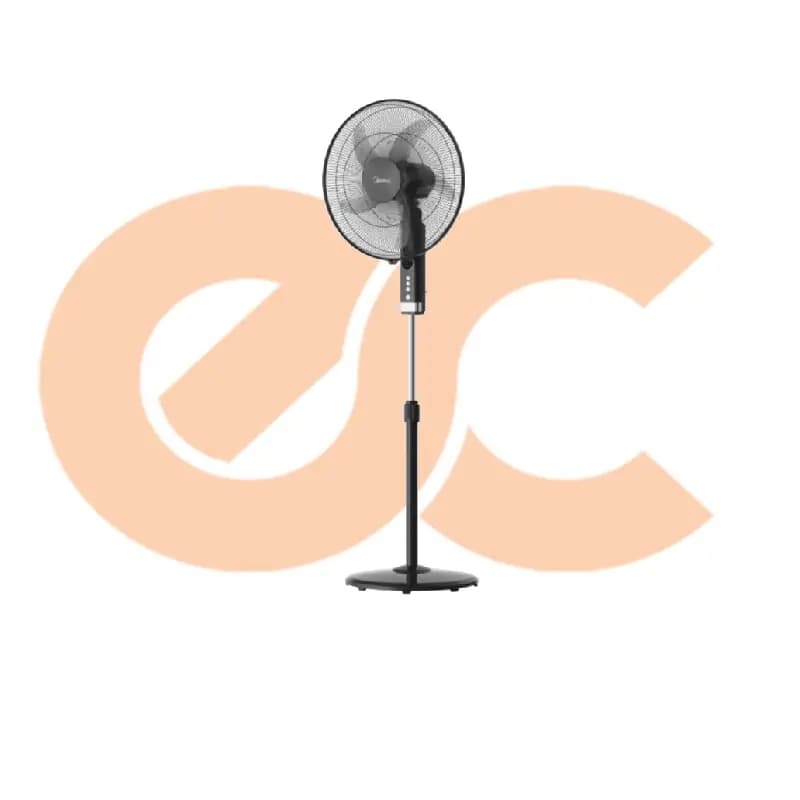 Midea Stand Fan 18 Inch with Remote Control Black Model FS45-25MR-BK (2)