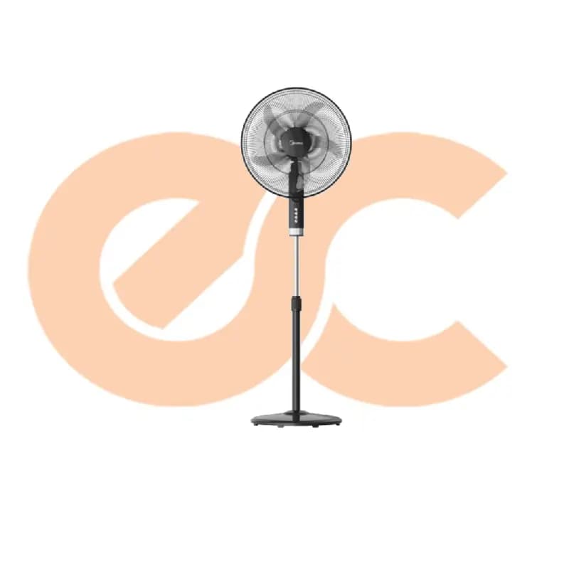 Midea Stand Fan 18 Inch with Remote Control Black Model FS45-25MR-BK