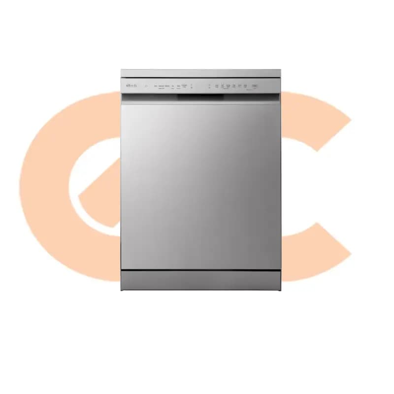LG Dishwasher 60cm 14 Place Settings 7 Wash Programs Smart ThinQ Technology Touch Control Silver – DFC513FVE