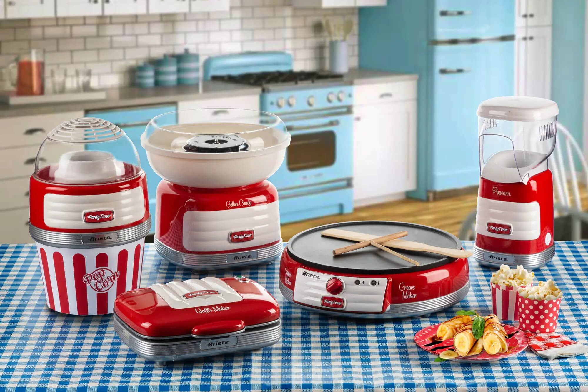 Ariete Popcorn Maker 1100W Red Party Time – Model 2956/00 – 8003705119277 (٤)