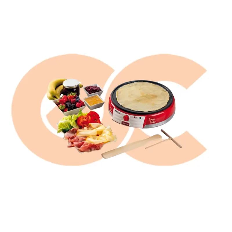Ariete Crepe Maker 1000W Red Party Time – Model 0202/00 – 8003705119017 (٢)