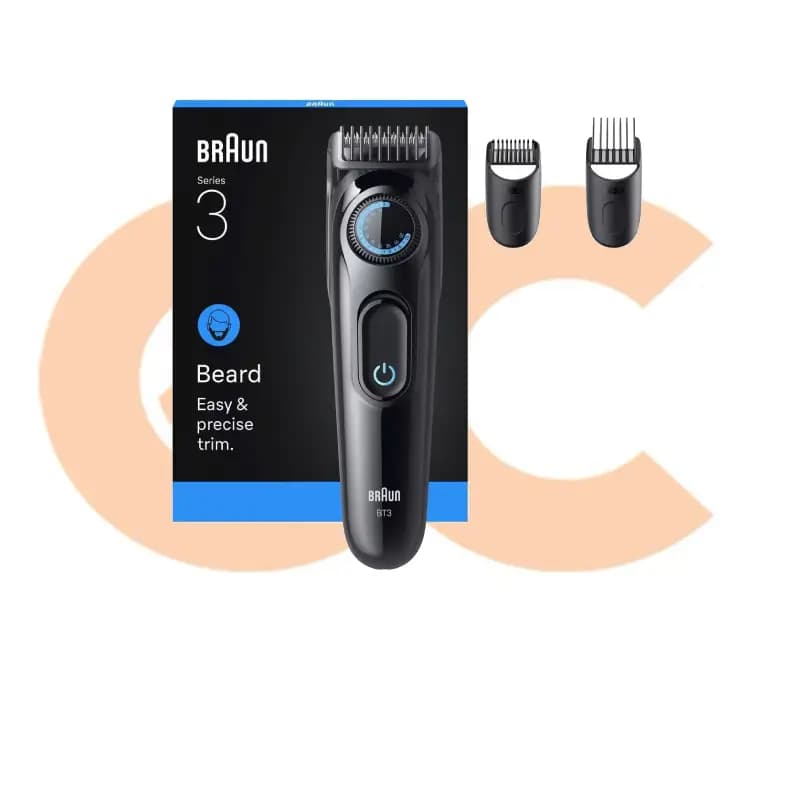 Braun Beard Trimmer with Precision Wheel BT3520 Black 8700216428002