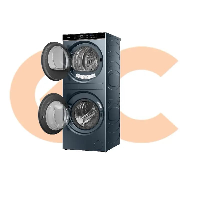 Haier WashTower 13 kg Washer 1400 RPM 13 kg Dryer Inverter Digital Sky Blue HWD130-BD14LCU1