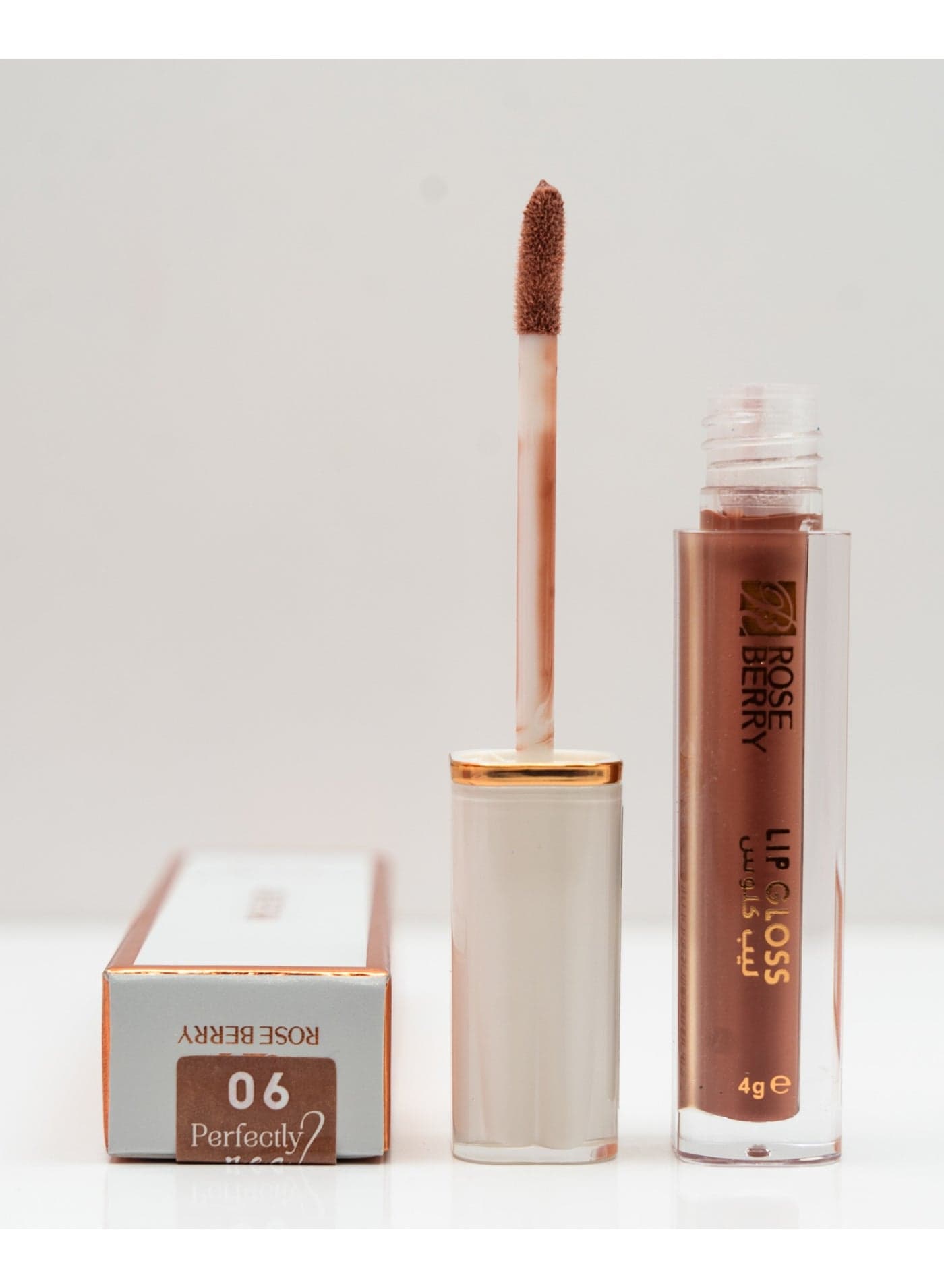 Rose Berry Lip Gloss Perfectly real 4g - 06