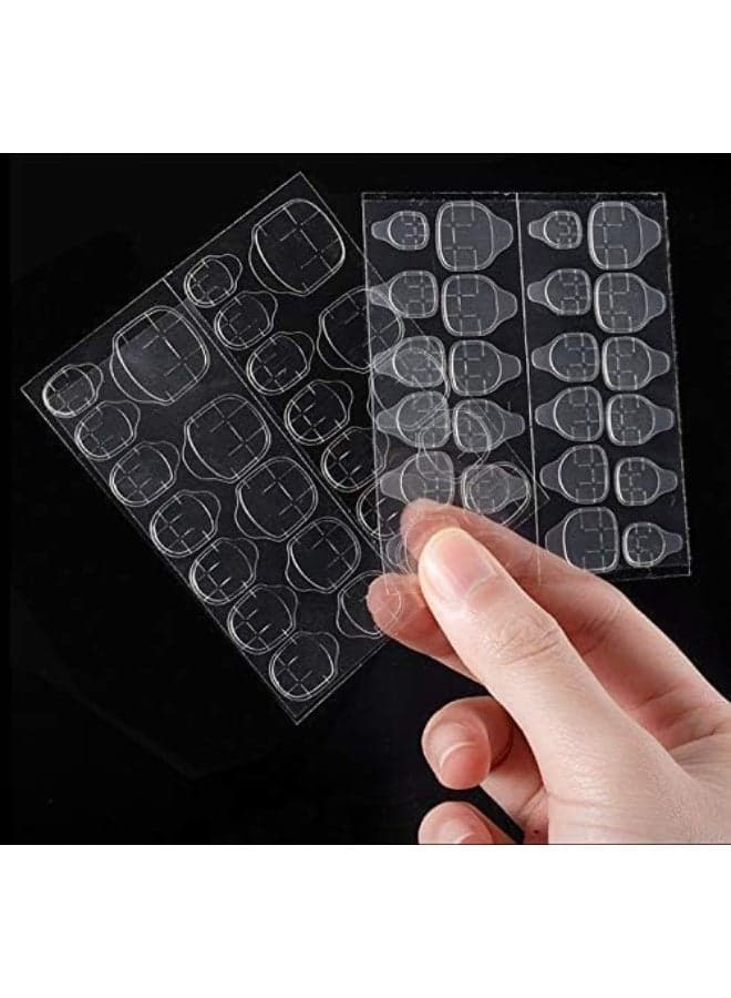 Double Face Nail Adhesive 24 adhesive that lasts on the nails all day and does not affect your hands Press On False Nails