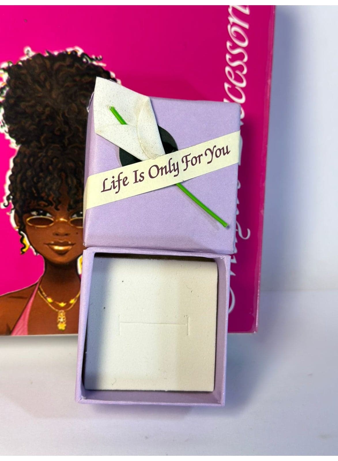 Small Paper Jewelry Boxes Rings Earrings Necklaces Storage Organizer Gift Box Cloud flower Jewelry Packing may vary color 1PC Jewellery Boxes (5)