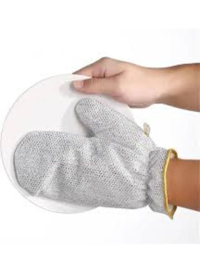 1pc Gloves for Cleaning Steel Wire Cleaning Gloves Dishwashing Gloves Dishwashing Supplies Metal Safety & Security Gloves (3)