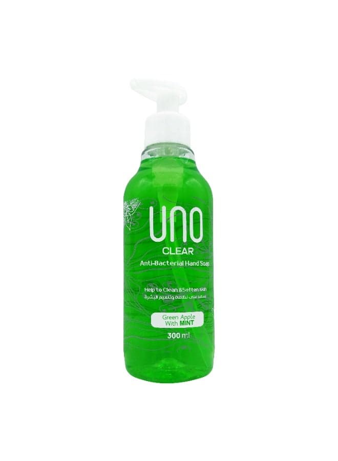 Anti-Bacterial Hand Soap Green Apple With Mint Sent 300ML Hand Washes