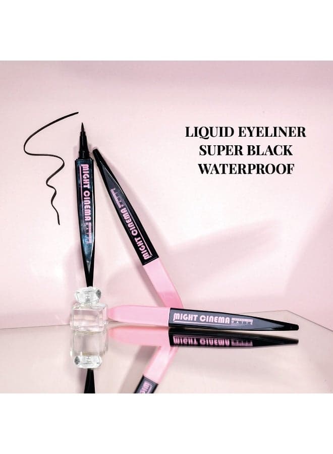 Liquid Eyeliner Matte Elegance Black-5076 (3)