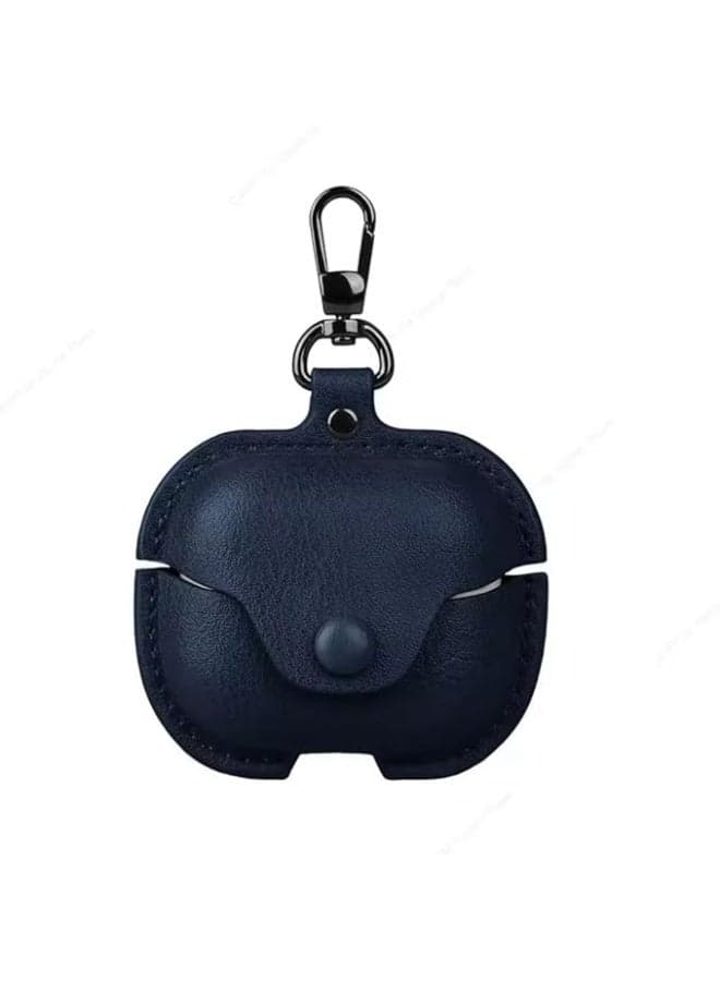 Fekra Retro Leather Case for Samsung Galaxy Buds 3 Pro & Samsung Galaxy Buds 3 – Protective Cover with Keychain, Wireless Charging Support, Shockproof Stylish Headphone Case