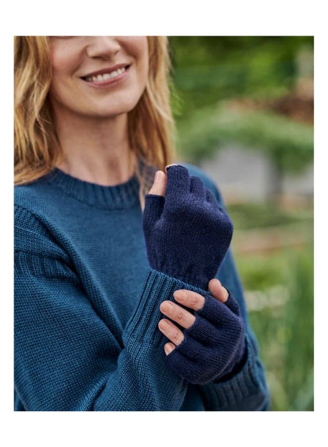Winter wool unisex half fingers gloves Women's Gloves & Mittens (3)