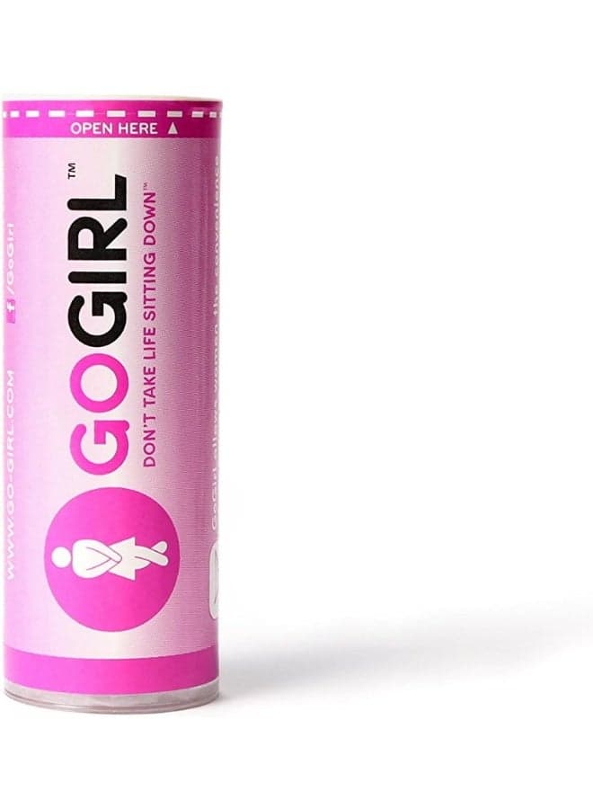 جهاز التبول النسائي GoGirl، مبولة محمولة للنساء، قمع تبول ناعم ومرن وقابل لإعادة الاستخدام، من الدرجة الطبية Bathroom Fixtures (٢)