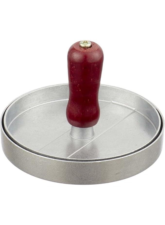 Non-stick burger press, brown/silver, 12 x 7.5 x 2cm Meat & Poultry Tools (٢)