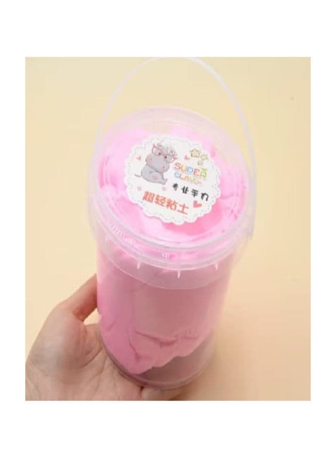 150g Super Light Clay for Kids Soft Colorful Clay Handmade Educational Toys for Kids (Pink) Clay & Dough