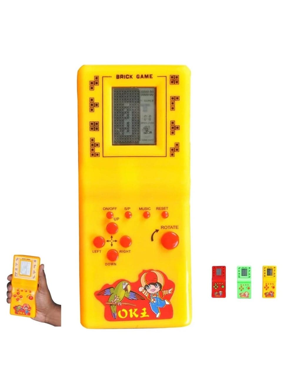 Pocket Game, Break Game | 9999 Games (Yellow)