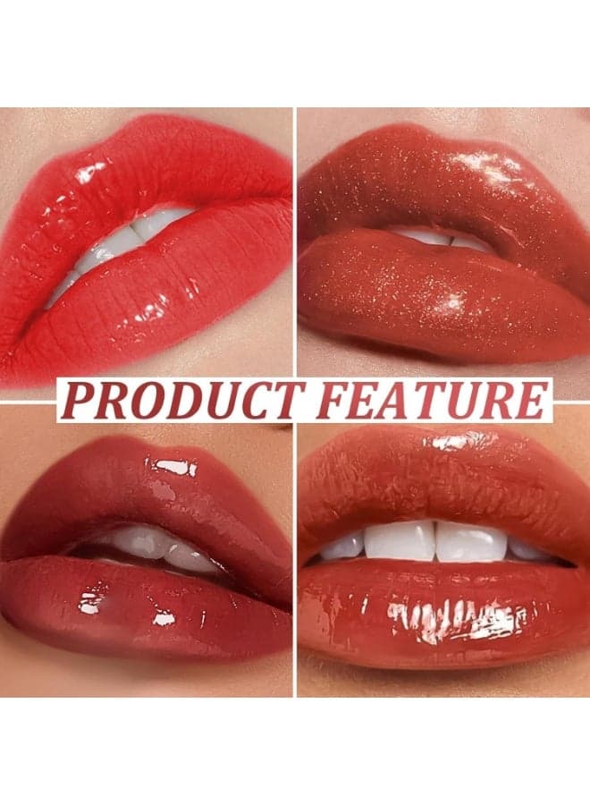 Sandra Lip Care Gloss – Long-Lasting Moisturizing Formula for Daily Hydration and Smooth, Kissable Lips (٧)