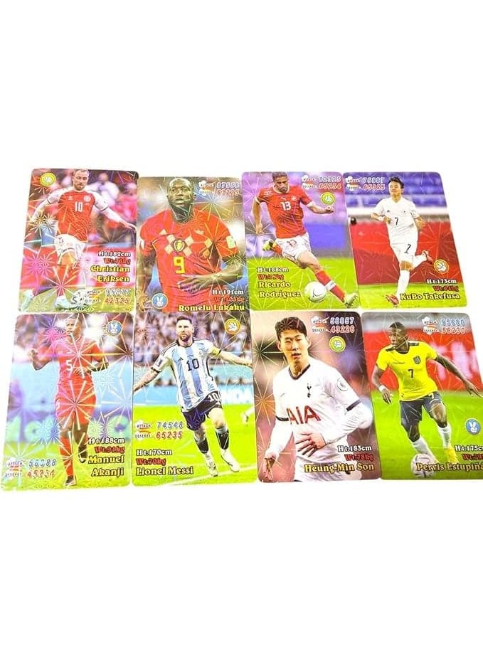 FIFA World Cup 2026 Trading Cards – Set of 24 Glossy Cards (3 Envelopes x 8 Cards) – USA, Mexico & Canada (4)