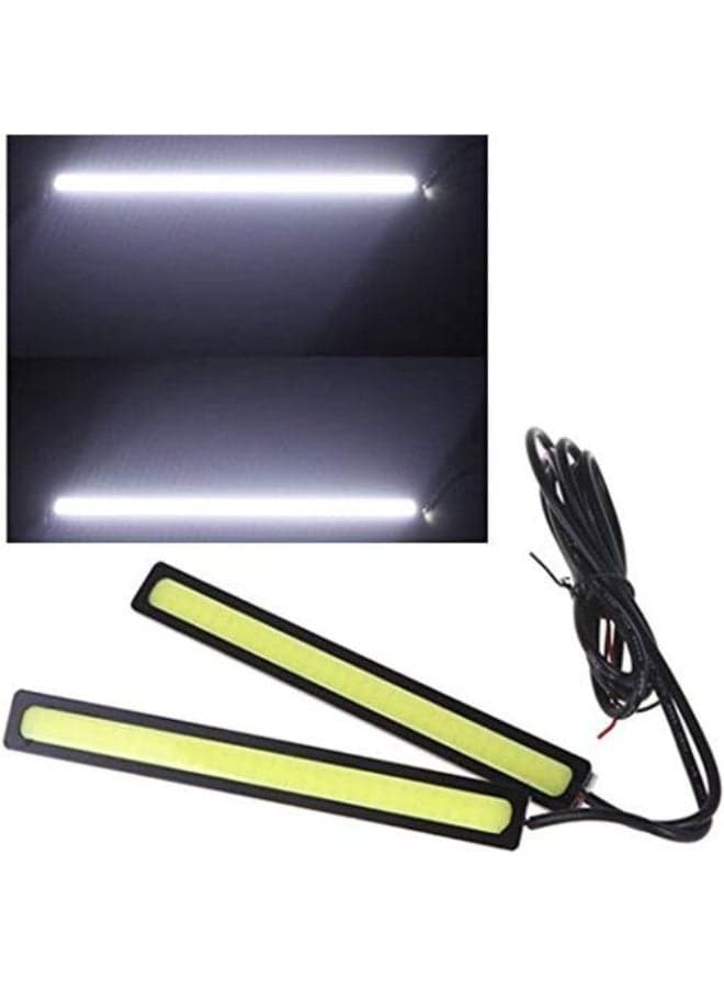 4W Cob Car LED Drl Daytime Running Fog Light Bar, White, 12V GK1149 Vehicle Headlights