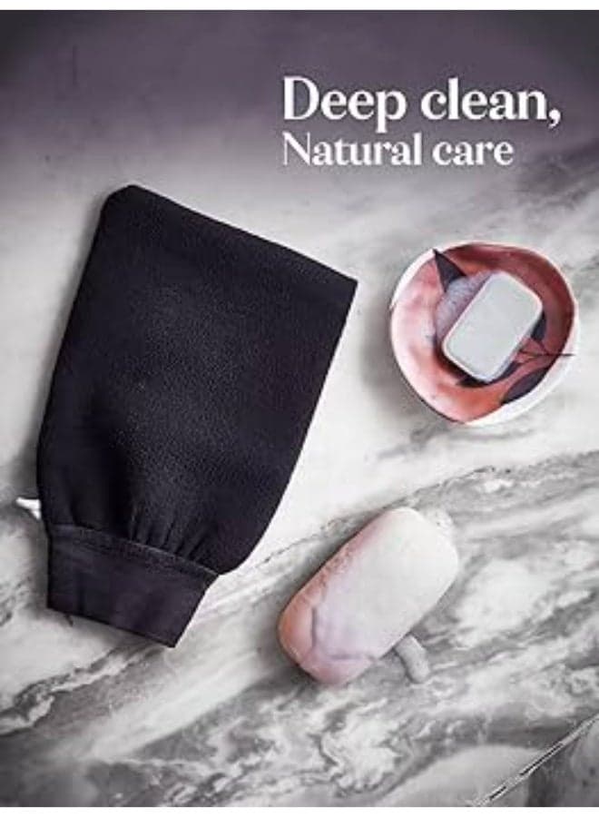 Alice Moroccan Bath Loofah – Face & Body Scrub Bath Gloves (3)