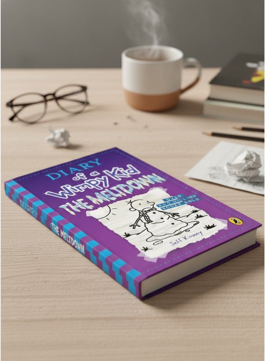 Diary of a Wimpy Kid: The Collapse and Greg the Snowman Exclusive Game Inside - Paperback - 1 January 2000 Practical & Motivational Self Help (٤)