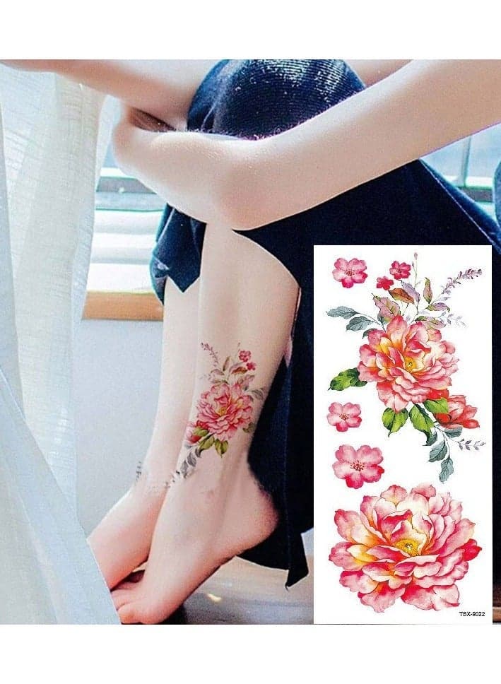 Waterproof Butterfly Flower Wing Fake Temporary Back Chest Tattoo Sticker For Women Girl (tbx022) Makeup Tools & Accessories (2)