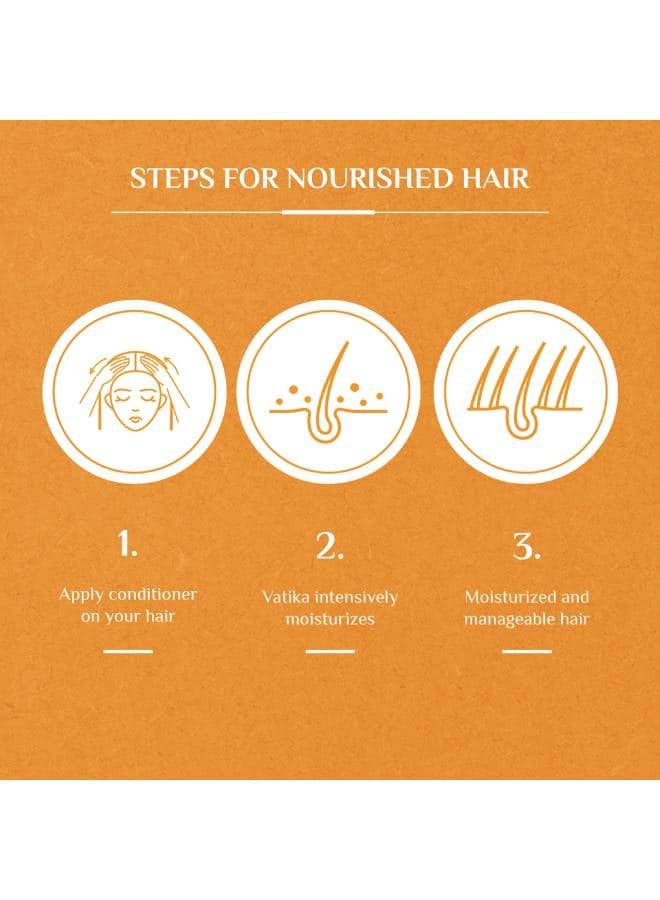 Vatika Naturals Moisture Treatment Conditioner | Enriched with Almond & Honey | Deep Nourishment | For Dry and Frizzy Hair - 360ml (5)