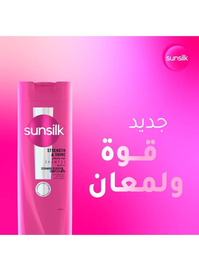Sunsilk Shampoo Shine & Strength 3 Promo 350ml (3)