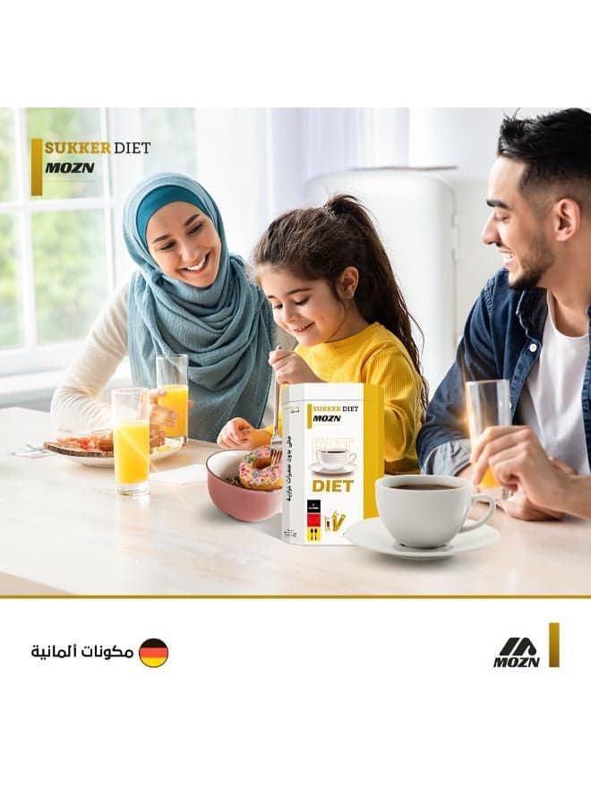 Sukker Diet 30 Sachets- 2 Spoonful -Diet Sugar Sweetener 30grams Sugarfree Sweeteners (٣)
