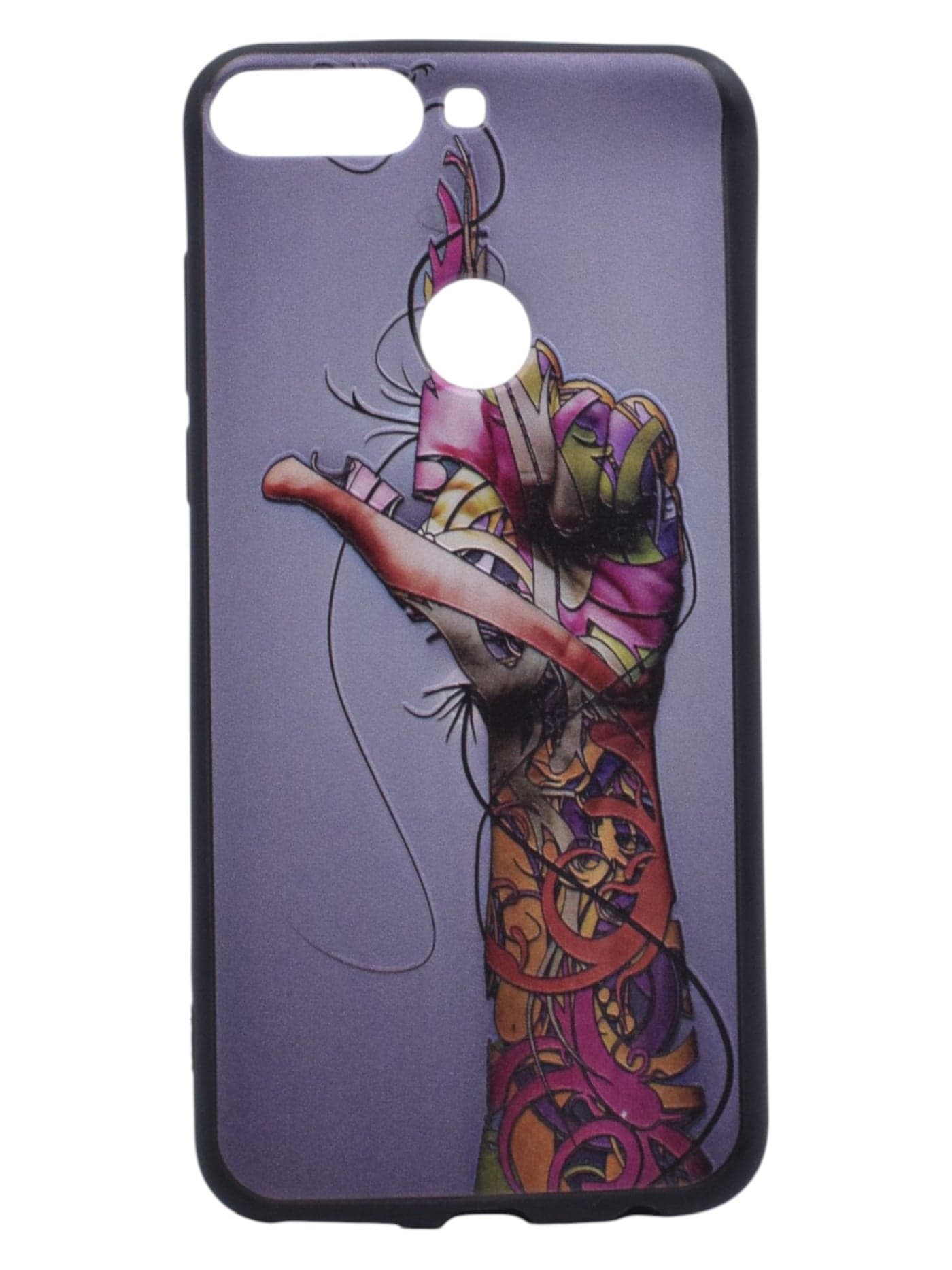 C.F.S Plastic Back Cover For Honor 7C - Multicolor 562 Cases & Covers