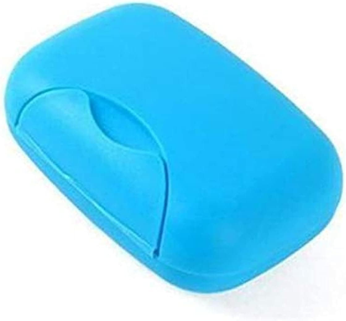 Plastic Travel Pad with Cap - Multicolored Soap Dishes
