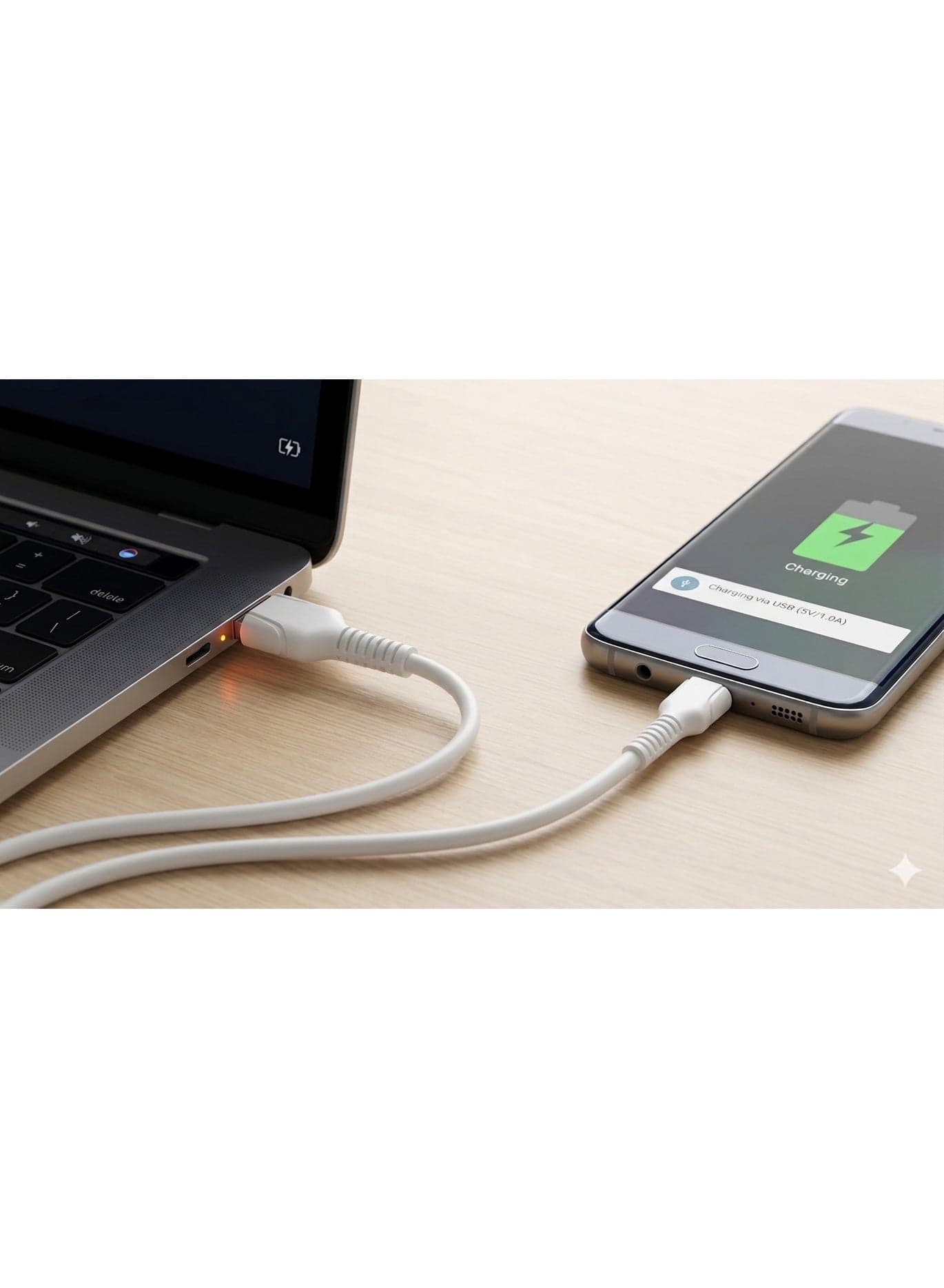 Charger Data Cable Micro USB Cord, High-Speed Transfer Wire, Durable Flexible Design, Stable Performance for AndroidFast Phones, Tablets, USB Devices Micro – 1m (2)