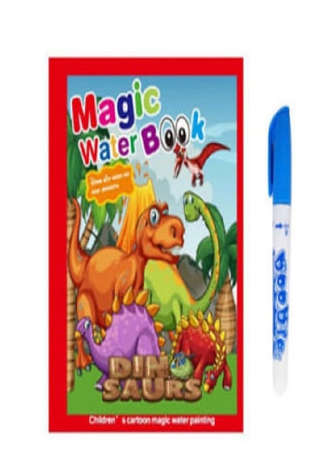 Magic coloring book with water - no mess no stains - fun and educational multiple graphics - boys and girls Drawing & Painting Supplies