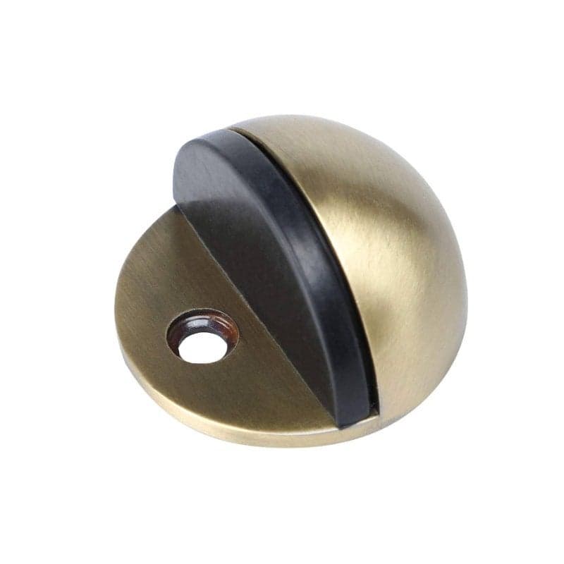 Half-Round Door Stopper, Yellow Oxide Lock Replacement Parts